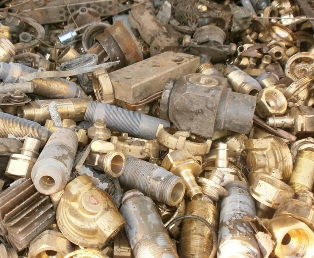 Ορειχάλκινα εξαρτήματα scrap για ανακύκλωση