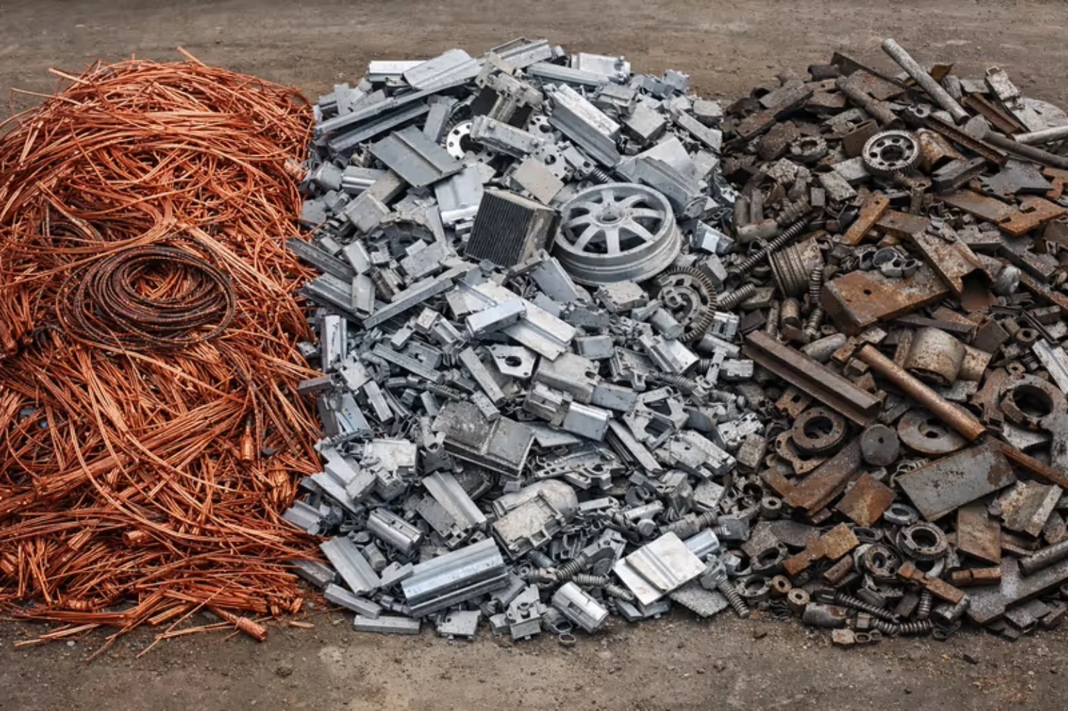 Scrap μετάλλων για ανακύκλωση